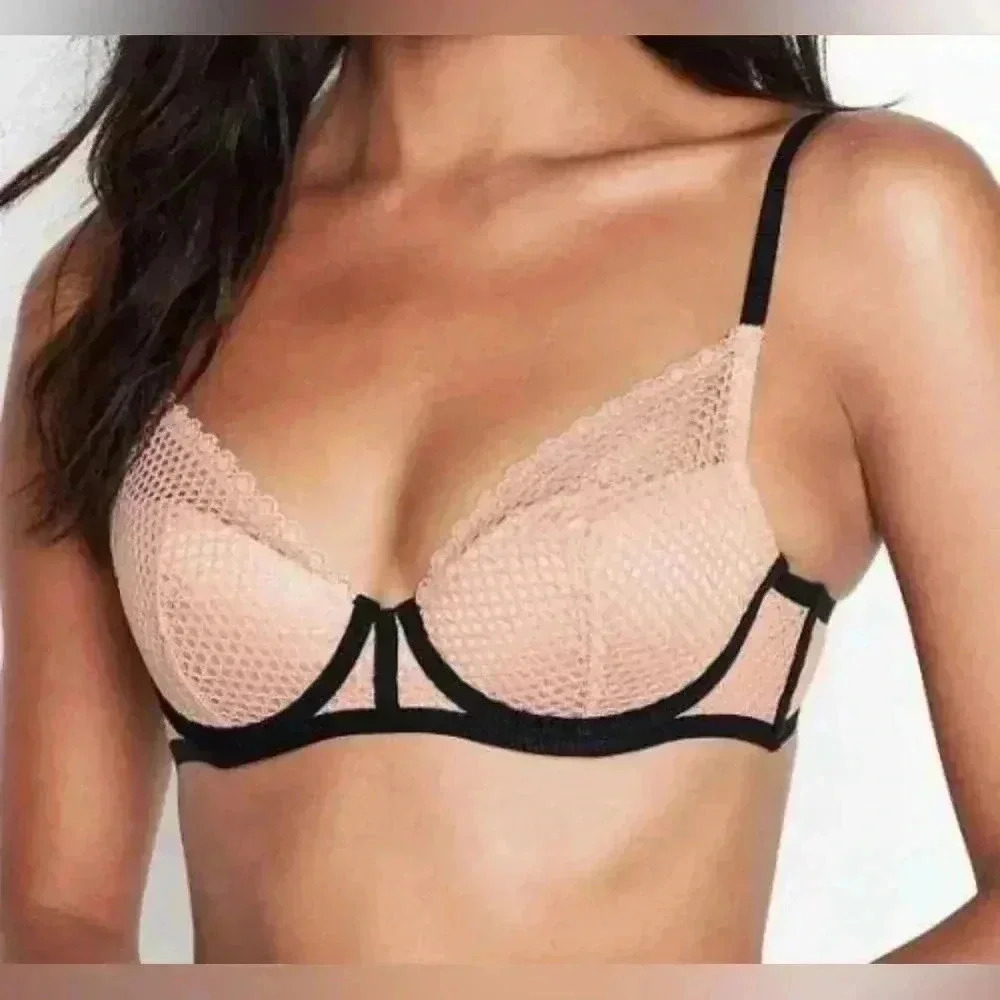 Víctoria secret bra DD34 new ROSE GOLD COLOR - Picture 1 of 9